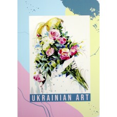 Блокнот A5 40арк. кліт. "Flower girls" rose №905744/Profiplan/(20)