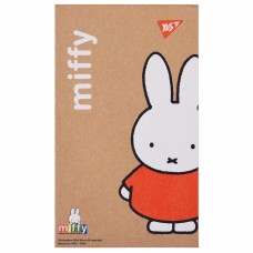 Блокнот A7+ 80арк. кліт. білила,крафт Miffy №152013/Yes/(3)