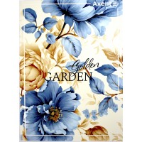 Зошит А4 96арк. кліт. м'яка обкл. Golden Garden №4782-7-A/Axent/(16)