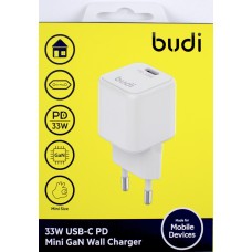 Зарядний пристрій Budi №AC018EW 33W Type C/Breidon/