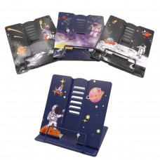 Підставка для книг "Space" №555-525-B метал.20,8х18,8см mix(12)(48)