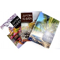 Книга-канц. А4 192арк. кліт. тв. обкл. "Business notebook" №ДК-192-А4/Артпринт/(4)