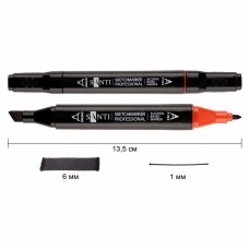Набір маркерів "Santi" (60кол) №390779 спирт. основа, у сумці(10)