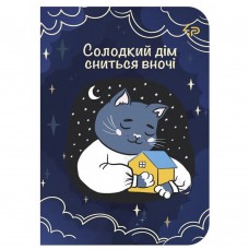 Блокнот A6 48арк. б/лін. "Independent cats" four №12721/Profiplan/