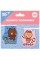 Закладка магніт. "Yes" №708106 Line Friends Brown and Choco 2шт(10)(50)