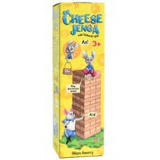 Гра "Cheese Jenga" 54 бруски №30545"Strateg"(6)