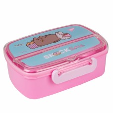 Ланч бокс пласт. "Yes" 750мл Pusheen,з приладдям №708161(24)(48)
