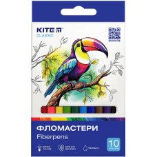 Фломастери "Kite" 10кольор. Classic №K-455(24)(192)