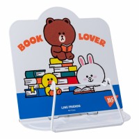 Підставка для книг "Yes" "Line Friends" №470514 метал.фігурна(24)