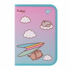 Папка для зош. B5 "Yes" №492204 "Pusheen. Stormy" на блиск. пласт.(12)(96)
