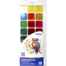 Акварель 24 кольор. "Kite" "Classic" №K-442(12)(15)