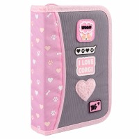 Пенал "Yes" I Love Corgi тв.,одинар.,1клап. №HP-03/533580(48)