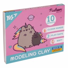 Пластилін "Yes" Pusheen 10 кольор. 200гр №540663(14)