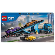 Конструктор "LEGO" City Вантажівка-транспортер зі спортивними авто №60408(3)