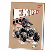 Альбом для малюв. склейка 20/100 A4 "Extreme rider" крафт білила №130576/Yes/(6)(60)