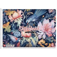 Альбом для малюв. на пруж. 30/120 А4 №PB-SC-030-8007/Школярик/(9) (63)