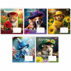 Зошит 24арк. кліт. 1В Charming companions №767274(20)(320)