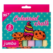 Крейда кольор. "Yes" №400498 6шт Jumbo Sweet Cream(12)(72)