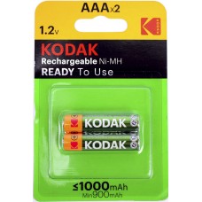 Акумулятори Kodak Ni-Mh (R-3,1000mAh)/блістер 2шт(10)