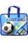 Папка-портфель "J.Otten" №2023_34 "Football" з ручками,26х32см(12)(120)