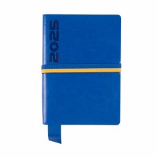 Щоден. B6 "Leo Planner" дат2025 176арк. Identico м'яка обкл., синій №252512