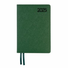 Щоден. A5 "Leo Planner" дат2025 184арк. Escalada тв. обкл.,зелений №252525(10)(20)