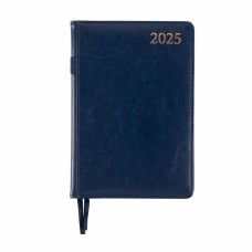 Щоден. A5 "Leo Planner" дат2025 184арк. City тв. обкл.,темно-синій №252545(10)(20)