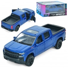 Джип метал. інер-ий "Автосвіт" (1:43) 2019 Chevy Silverado Trail Boss,11,5см №AS-3021