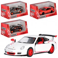 Машина інер-а метал. "Kinsmart" Porsche 911 GT3 PS(1:36)в кор-ці,16х7,5х8см №KT5352W(24)