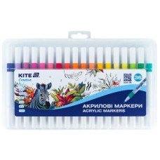Набір маркерів акрил. "Kite" Creative №K-1158 36шт(25)(50)