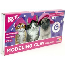 Пластилін "Yes" Keith Kimberlin 6 кольор. 120гр №540605(40)