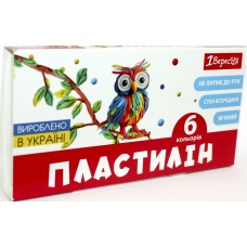 Пластилін "1В" Classic 6 кольор. 120гр №540653(48)(40)